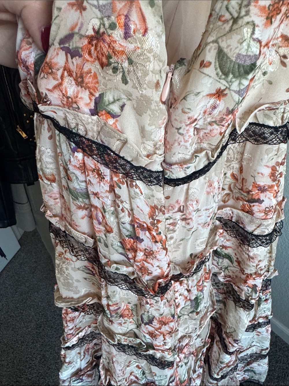Floral Ruffle Sundress - Picture 7 of 9
